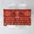 Papua Batik Motif Tablecloth Papua Spirit Red Version - Polynesian Pride