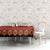 Papua Batik Motif Tablecloth Papua Spirit Red Version - Polynesian Pride