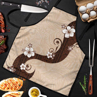 Polynesia Hibiscus Apron Cameo Curve Motif - Polynesian Pride