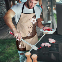 Polynesia Hibiscus Apron Cameo Curve Motif - Polynesian Pride