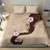 Polynesia Hibiscus Bedding Set Cameo Curve Motif - Polynesian Pride