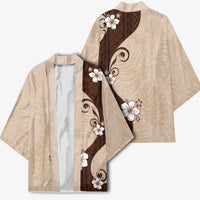 Polynesia Hibiscus Kimono Cameo Curve Motif - Polynesian Pride