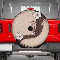 Polynesia Hibiscus Spare Tire Cover Cameo Curve Motif - Polynesian Pride