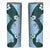 Polynesia Hibiscus Skinny Tumbler Sky Blue Curve Motif - Polynesian Pride