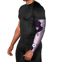 Polynesia Hibiscus Arm Sleeves Thistle Curve Motif - Polynesian Pride