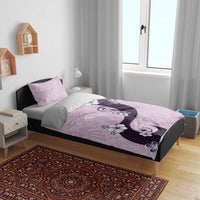 Polynesia Hibiscus Bedding Set Thistle Curve Motif - Polynesian Pride