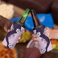 Polynesia Hibiscus 4 in 1 Can Cooler Tumbler Thistle Curve Motif - Polynesian Pride