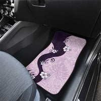 Polynesia Hibiscus Car Mats Thistle Curve Motif - Polynesian Pride
