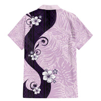 Polynesia Hibiscus Family Matching Mermaid Dress and Hawaiian Shirt Thistle Curve Motif - Polynesian Pride