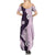 Polynesia Hibiscus Family Matching Summer Maxi Dress and Hawaiian Shirt Thistle Curve Motif - Polynesian Pride