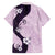 Polynesia Hibiscus Family Matching Tank Maxi Dress and Hawaiian Shirt Thistle Curve Motif - Polynesian Pride