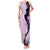 Polynesia Hibiscus Family Matching Tank Maxi Dress and Hawaiian Shirt Thistle Curve Motif - Polynesian Pride