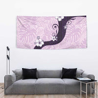 Polynesia Hibiscus Tapestry Thistle Curve Motif - Polynesian Pride
