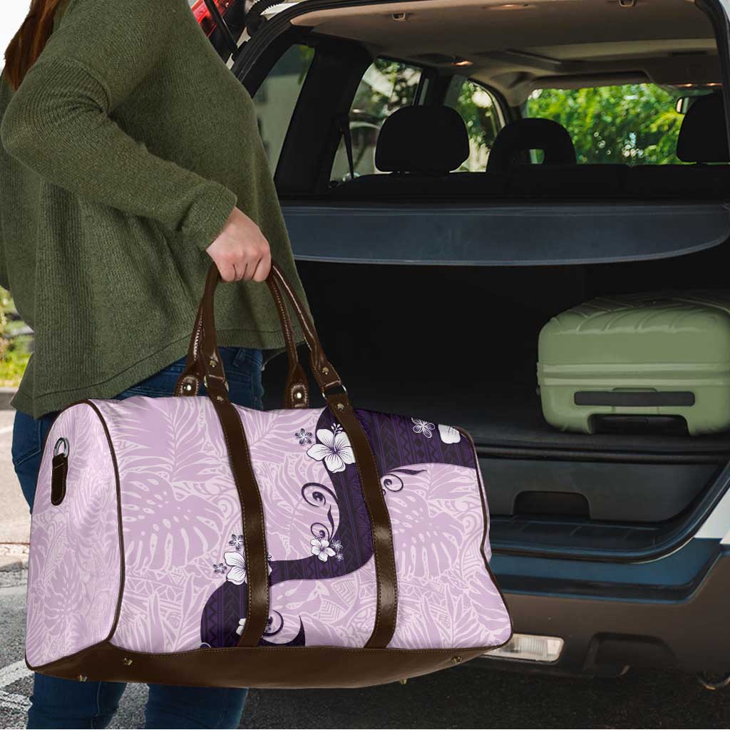 Polynesia Hibiscus Travel Bag Thistle Curve Motif - Polynesian Pride