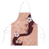 Polynesia Hibiscus Apron Rose Bud Curve Motif - Polynesian Pride