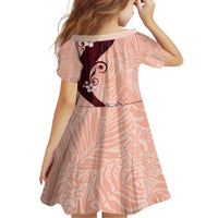 Polynesia Hibiscus Family Matching Tank Maxi Dress and Hawaiian Shirt Rose Bud Curve Motif - Polynesian Pride