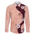 Polynesia Hibiscus Family Matching Tank Maxi Dress and Hawaiian Shirt Rose Bud Curve Motif - Polynesian Pride