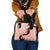 Polynesia Hibiscus Shoulder Handbag Rose Bud Curve Motif - Polynesian Pride