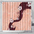 Polynesia Hibiscus Shower Curtain Rose Bud Curve Motif - Polynesian Pride