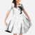 Polynesia Hibiscus Family Matching Tank Maxi Dress and Hawaiian Shirt White Curve Motif - Polynesian Pride