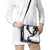 Polynesia Hibiscus Shoulder Handbag White Curve Motif - Polynesian Pride