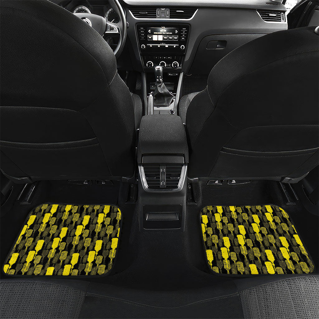 Personalised Aloha Hawaii Kahili Car Mats Kanaka Maoli With Kakau Pattern
