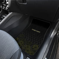 Personalised Aloha Hawaii Kahili Car Mats Kanaka Maoli With Kakau Pattern