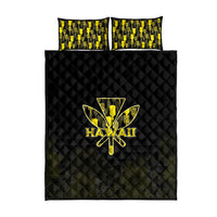 Aloha Hawaii Kahili Quilt Bed Set Kanaka Maoli With Kakau Pattern