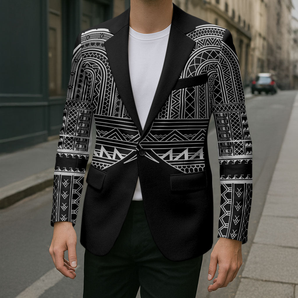 Philippines Igorot Tribal Inspired Blazer Black Version