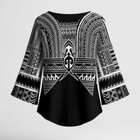 Philippines Igorot Tribal Inspired Kimono Sleeve Blouse Black Version