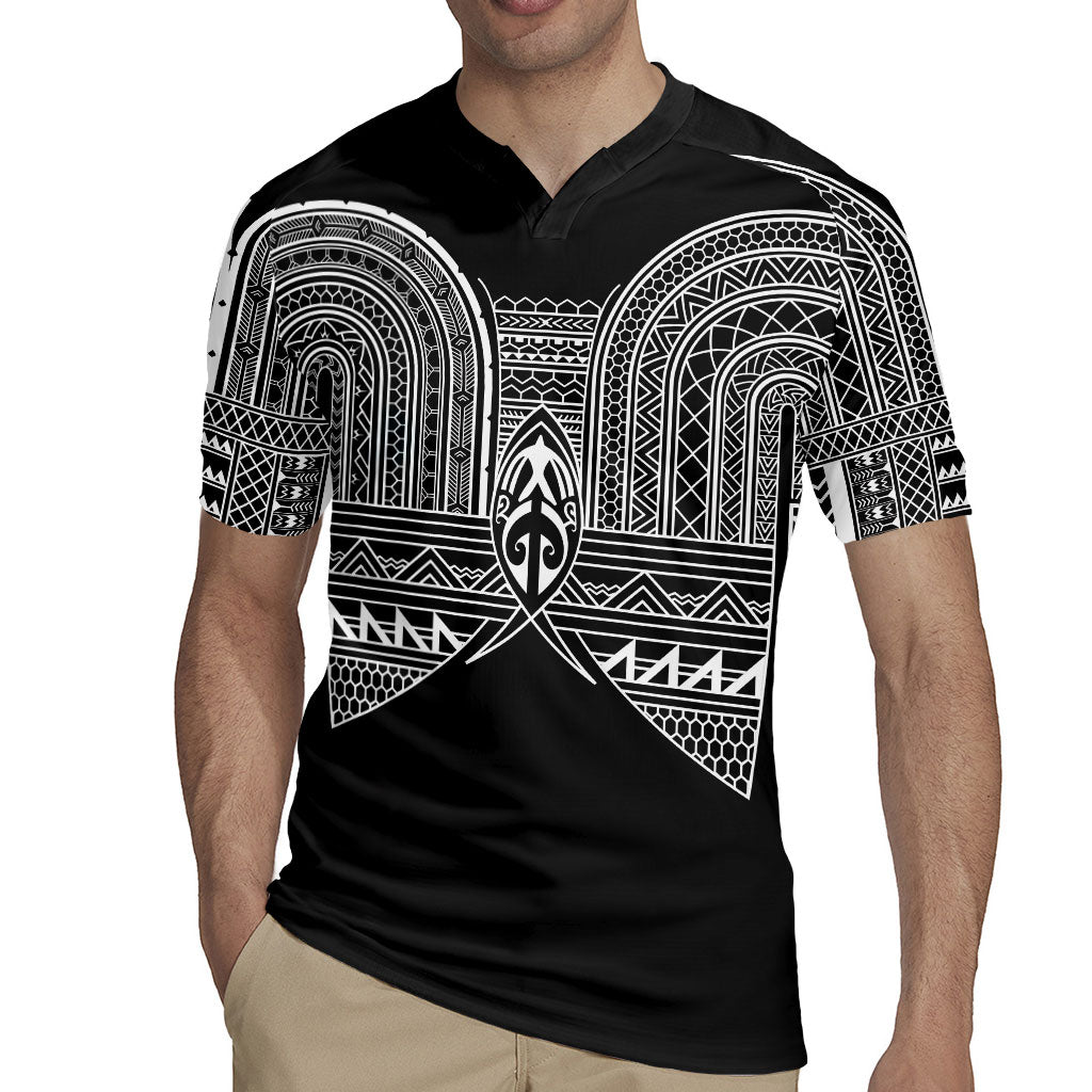 Philippines Igorot Tribal Inspired Rugby Jersey Black Version