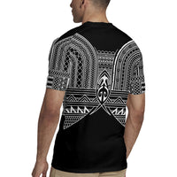 Philippines Igorot Tribal Inspired Rugby Jersey Black Version