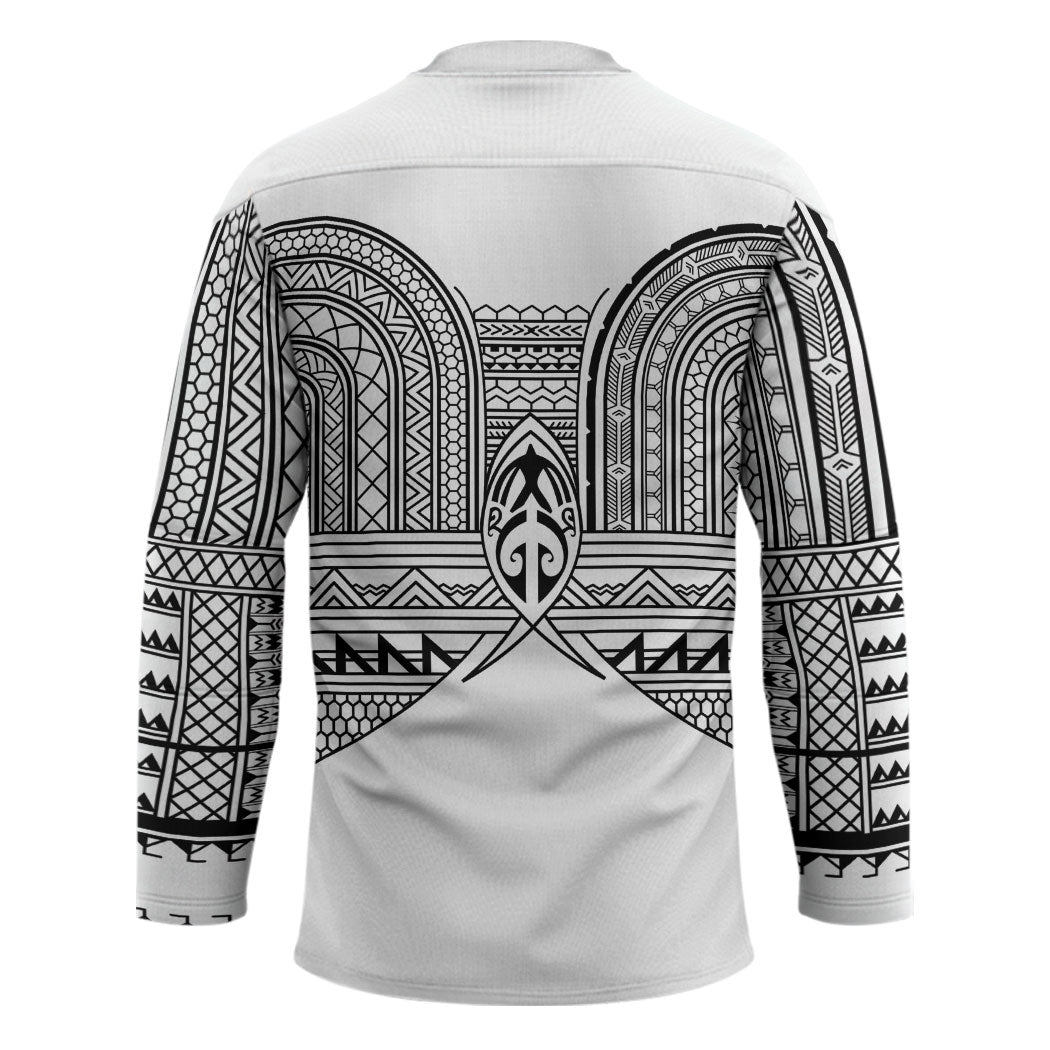 Philippines Igorot Tribal Inspired Hockey Jersey White Version