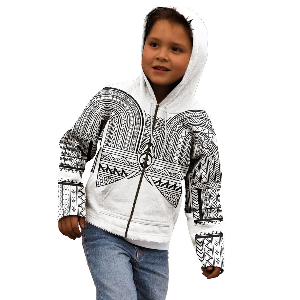 Philippines Igorot Tribal Inspired Kid Hoodie White Version