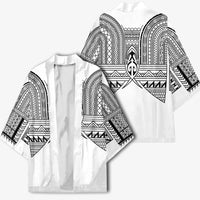 Philippines Igorot Tribal Inspired Kimono White Version