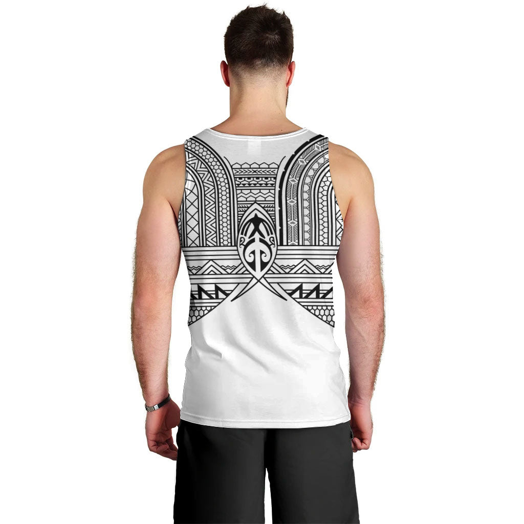 Philippines Igorot Tribal Inspired Men Tank Top White Version