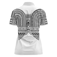 Philippines Igorot Tribal Inspired Women Polo Shirt White Version
