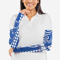 Samoa HRPP Party Arm Sleeves Polynesian Pattern - Polynesian Pride