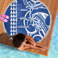 Samoa HRPP Party Beach Blanket Polynesian Pattern - Polynesian Pride