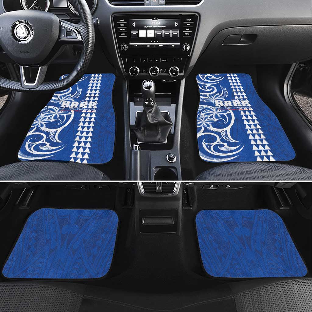 Samoa HRPP Party Car Mats Polynesian Pattern - Polynesian Pride