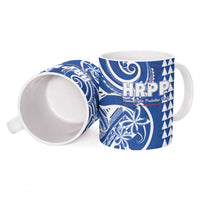 Samoa HRPP Party Ceramic Mug Polynesian Pattern - Polynesian Pride
