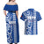 Samoa HRPP Party Couples Matching Off Shoulder Maxi Dress and Hawaiian Shirt Polynesian Pattern - Polynesian Pride