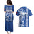 Samoa HRPP Party Couples Matching Puletasi and Hawaiian Shirt Polynesian Pattern - Polynesian Pride