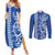 Samoa HRPP Party Couples Matching Summer Maxi Dress and Long Sleeve Button Shirt Polynesian Pattern - Polynesian Pride