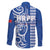 Samoa HRPP Party Family Matching Long Sleeve Bodycon Dress and Hawaiian Shirt Polynesian Pattern - Polynesian Pride