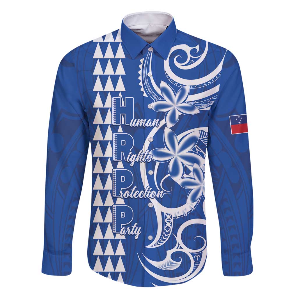 Samoa HRPP Party Family Matching Mermaid Dress and Hawaiian Shirt Polynesian Pattern - Polynesian Pride