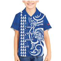 Samoa HRPP Party Family Matching Mermaid Dress and Hawaiian Shirt Polynesian Pattern - Polynesian Pride
