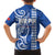 Samoa HRPP Party Family Matching Off Shoulder Maxi Dress and Hawaiian Shirt Polynesian Pattern - Polynesian Pride