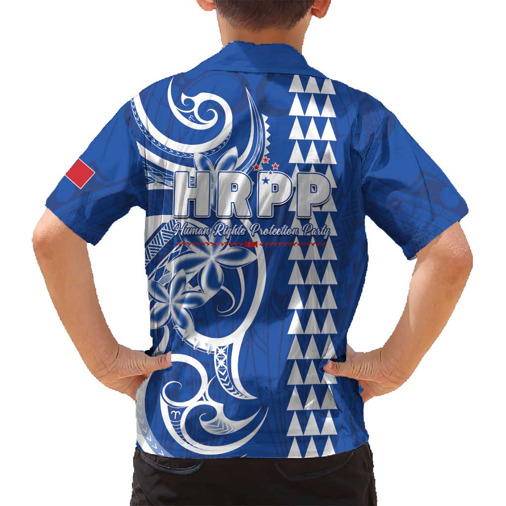 Samoa HRPP Party Family Matching Tank Maxi Dress and Hawaiian Shirt Polynesian Pattern - Polynesian Pride