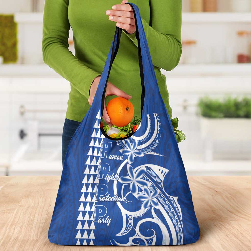 Samoa HRPP Party Grocery Bag Polynesian Pattern - Polynesian Pride